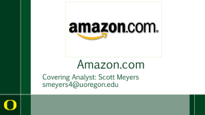Amazon.com Covering Analyst: Scott Meyers