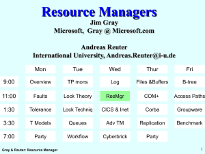 Resource Managers