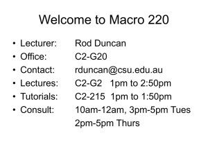 Welcome to Macro 220