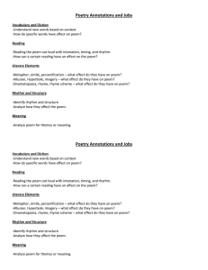 Poetry Annotations and Jobs