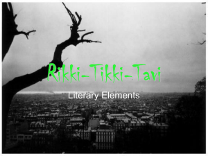 Rikki-Tikki-Tavi Literary Elements