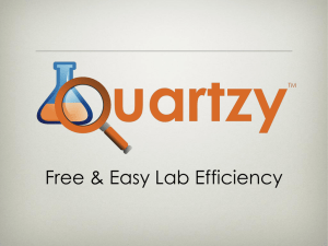 Free &amp; Easy Lab Efficiency