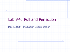 Lab #4:  Pull and Perfection