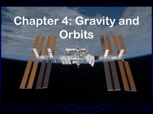 Chapter 4: Gravity and Orbits