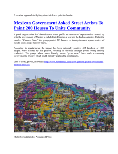 Mexican Government Asked Street Artists To