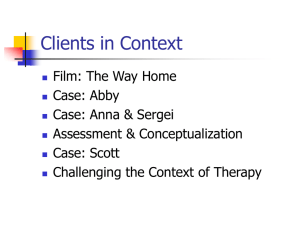 Clients in Context