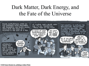 Dark Matter, Dark Energy, and the Fate of the Universe