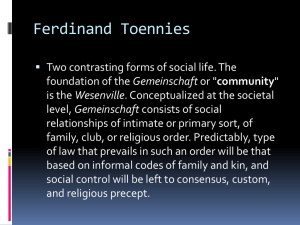 Ferdinand Toennies