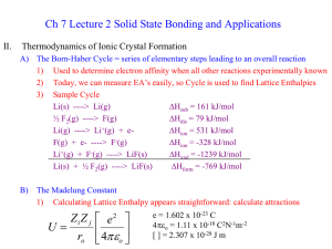 Ch 7 Lecture 2 Solid State Bonding and Applications II.