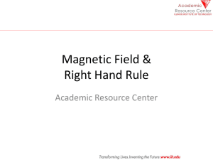 Magnetic Fields And Right Hand Rules