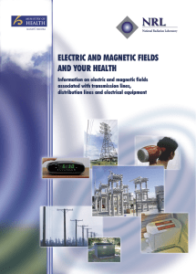 electric and magnetic fields and your health