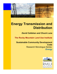 Energy Transmission and Distribution