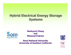 Hybrid Electrical Energy Storage