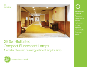 GE Self-Ballasted Compact Fluorescent Lamps | GE Lighting
