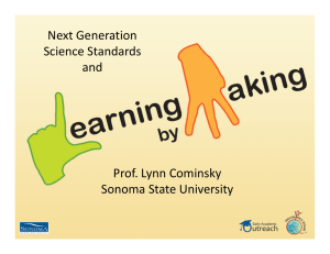 Prof. Lynn Cominsky Sonoma State University Next Generation