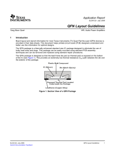 QFN Layout Guidelines