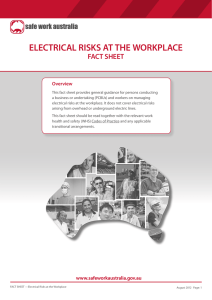 Electrical Risks at the Workplace