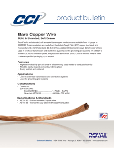 Bare Copper Wire Product Bulletin_Layout 1