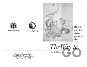 The Way to - American Go Association