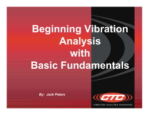 Beginning Vibration Analysis with Basic Fundamentals