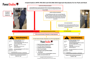 A Quick Guide to NFPA 70E-2015 and CSA Z462