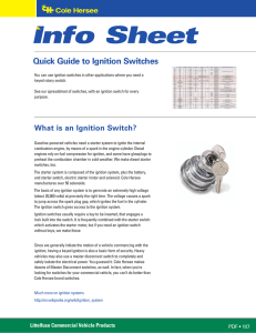 Ignition Switch Quick Guide - PDF-107