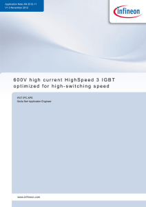 600V high current HighSpeed 3 IGBT optimized for high