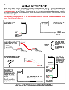 wiring instructions - Kent Armstrong Pickups