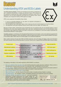 Understanding ATEX and IECEx Labels