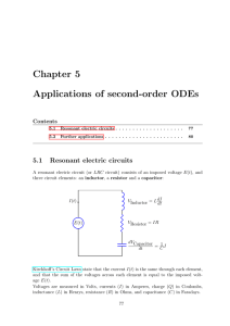Chapter 5 Applications of second