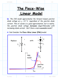 The Piecewise Linear Model
