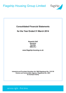 Flagship Housing Group Financial Statements