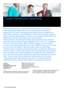Power Electronics Specialist