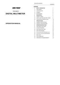 digital multimeter - Harbor Freight Tools