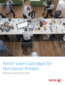 Xerox® Laser Cartridges for Non
