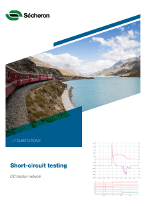 DC Traction Network Short-circuit testing