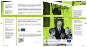 Janusz Korczak, the Child`s Right to Respect