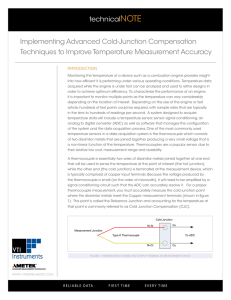 Implementing Advanced Cold-Junction Compensation Techniques