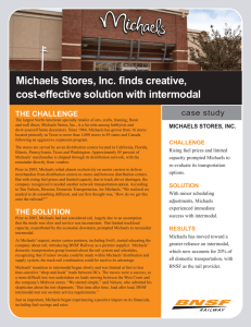 Michaels Stores, Inc. finds creative, cost