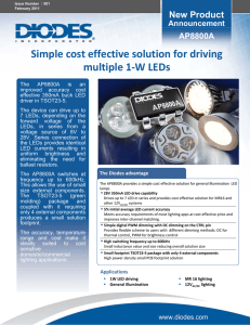 Simple cost effective solution for driving multiple 1