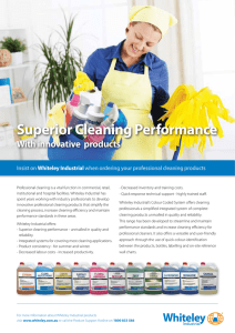 Superior Cleaning Performance