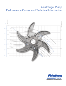 Centrifugal Pump Performance Curves and Technical Information