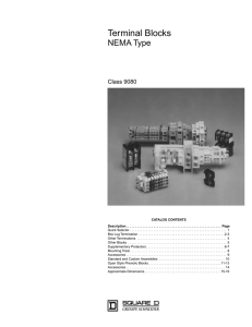 Terminal Blocks NEMA Type