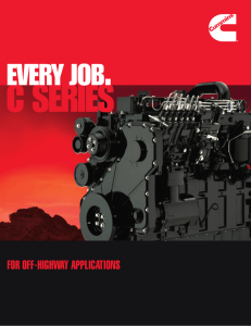 for off-highway applications