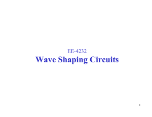 Wave Shaping Circuits