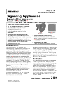 Signaling Appliances