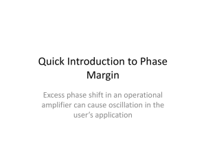 Quick Introduction to Phase Margin