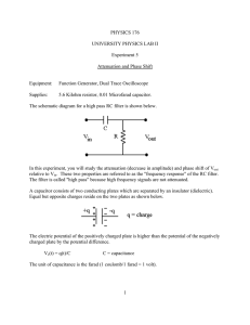 Attenuation and Phase Shift