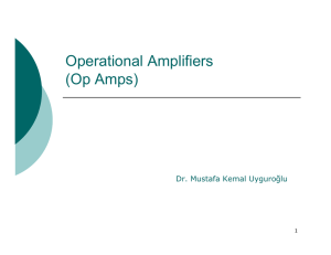 Operational Amplifiers (Op Amps)