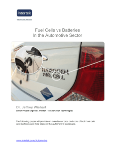 Fuel Cells vs Batteries